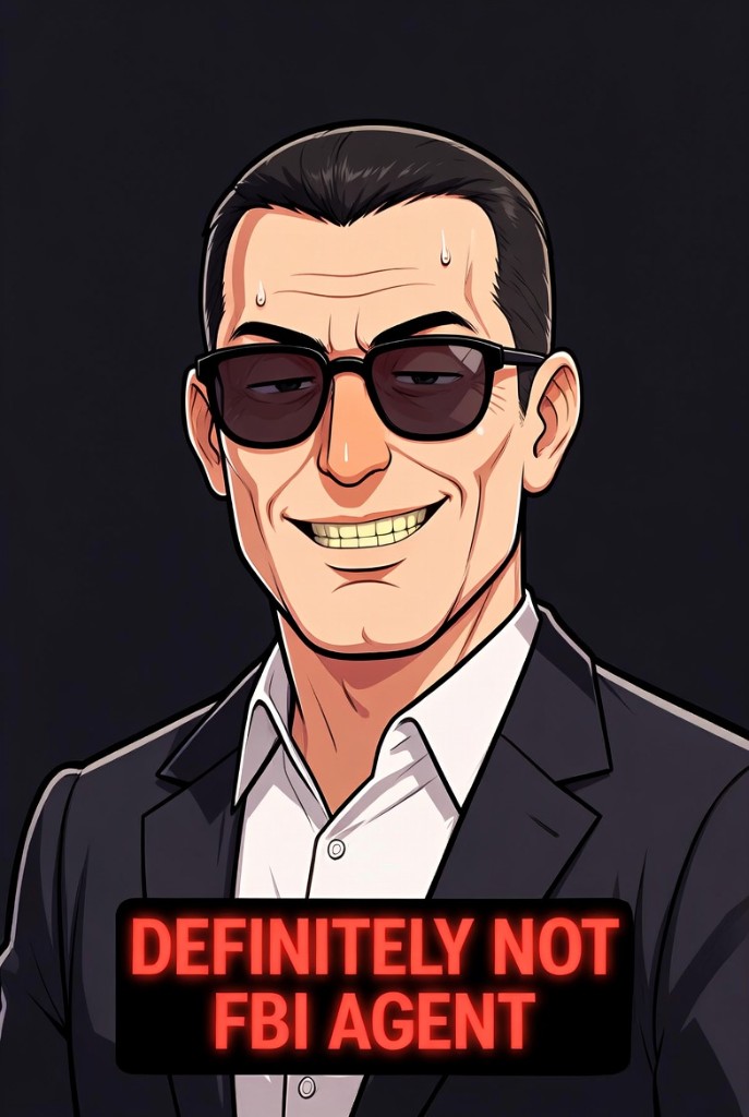 Definitely Not FBI Agent fighter