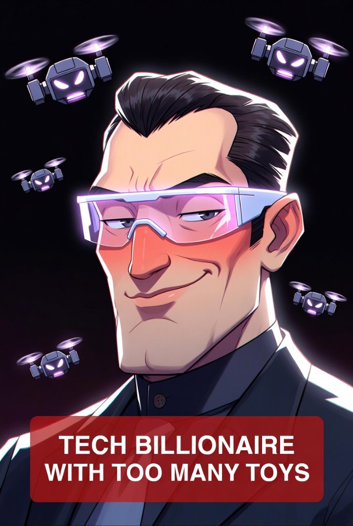 Tech Billionaire With Too Many Toys fighter