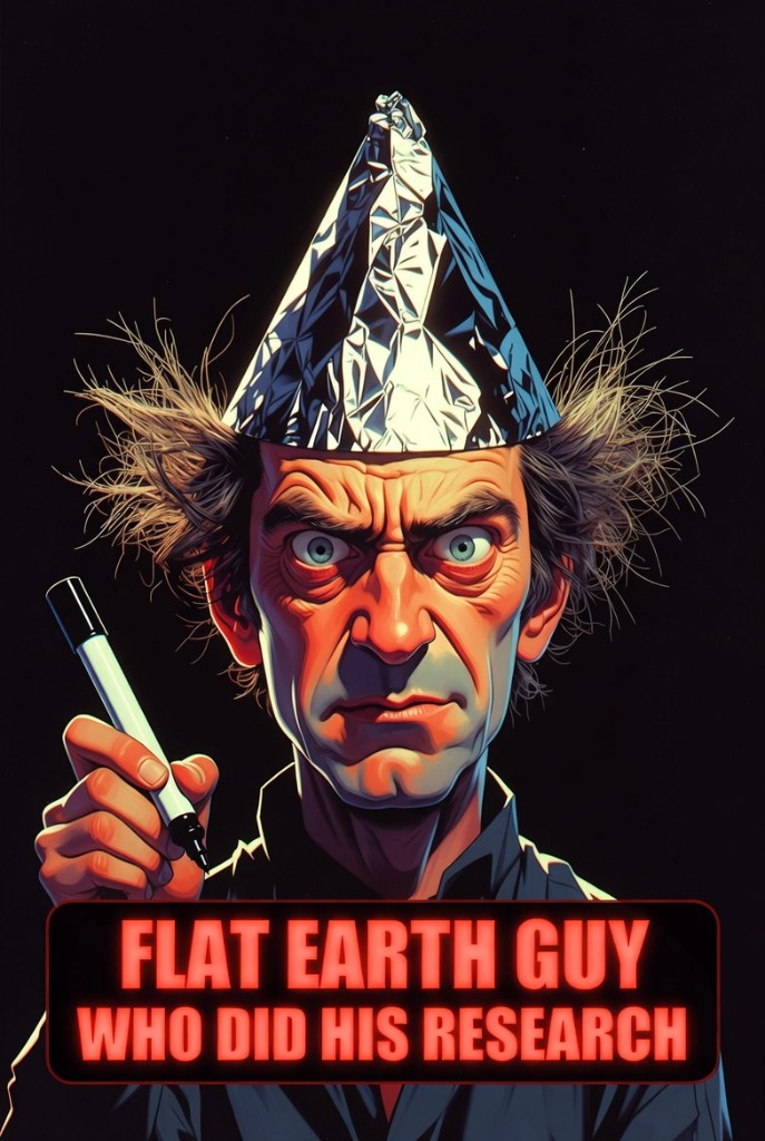 Flat Earth Guy Who Did His Research fighter