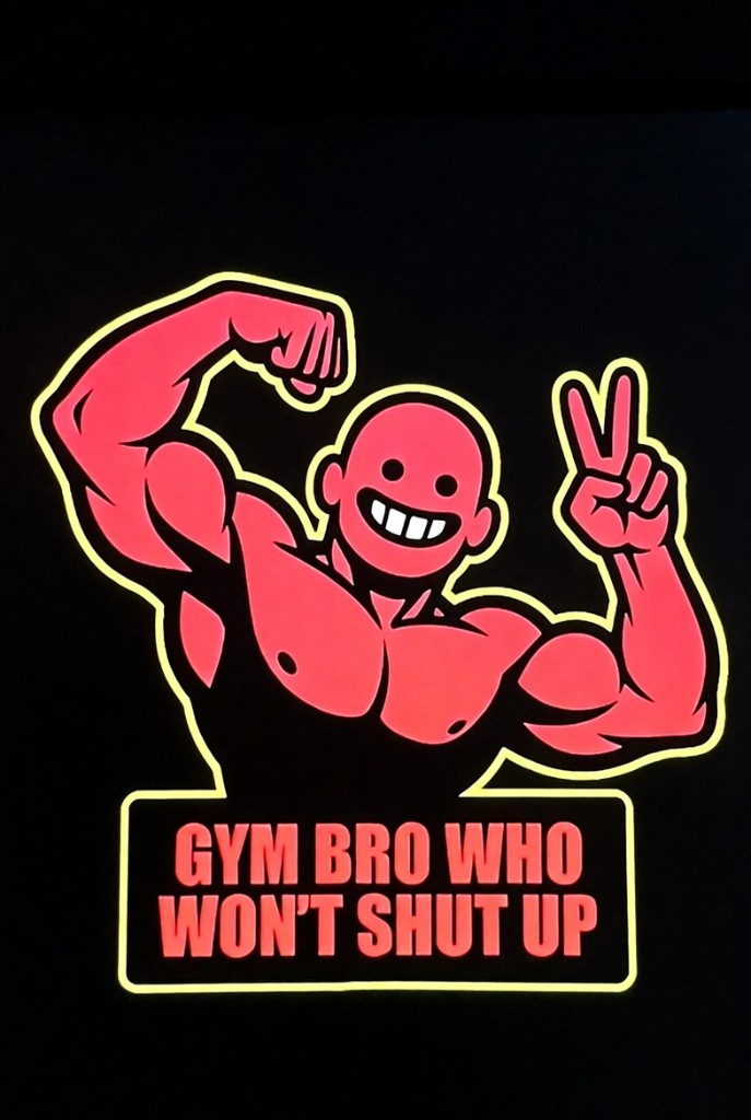 Gym Bro Who Won't Shut Up fighter