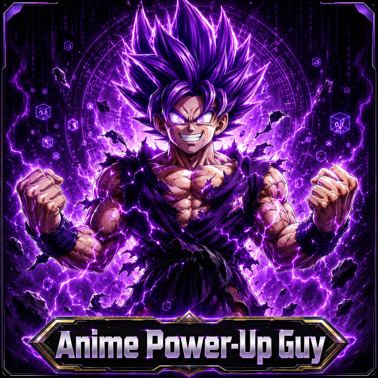 Anime Power-Up Guy opponent portrait
