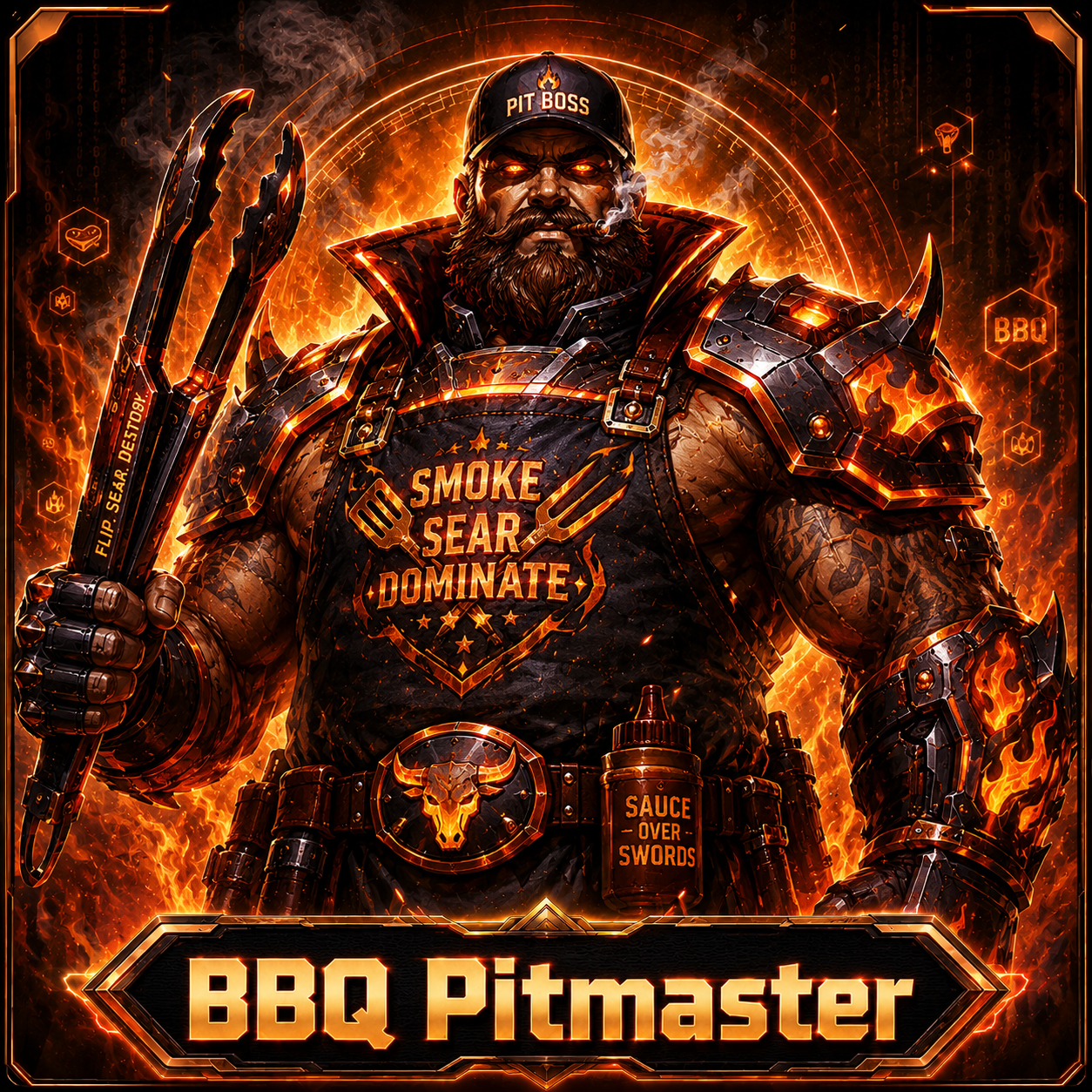 BBQ Pitmaster opponent portrait