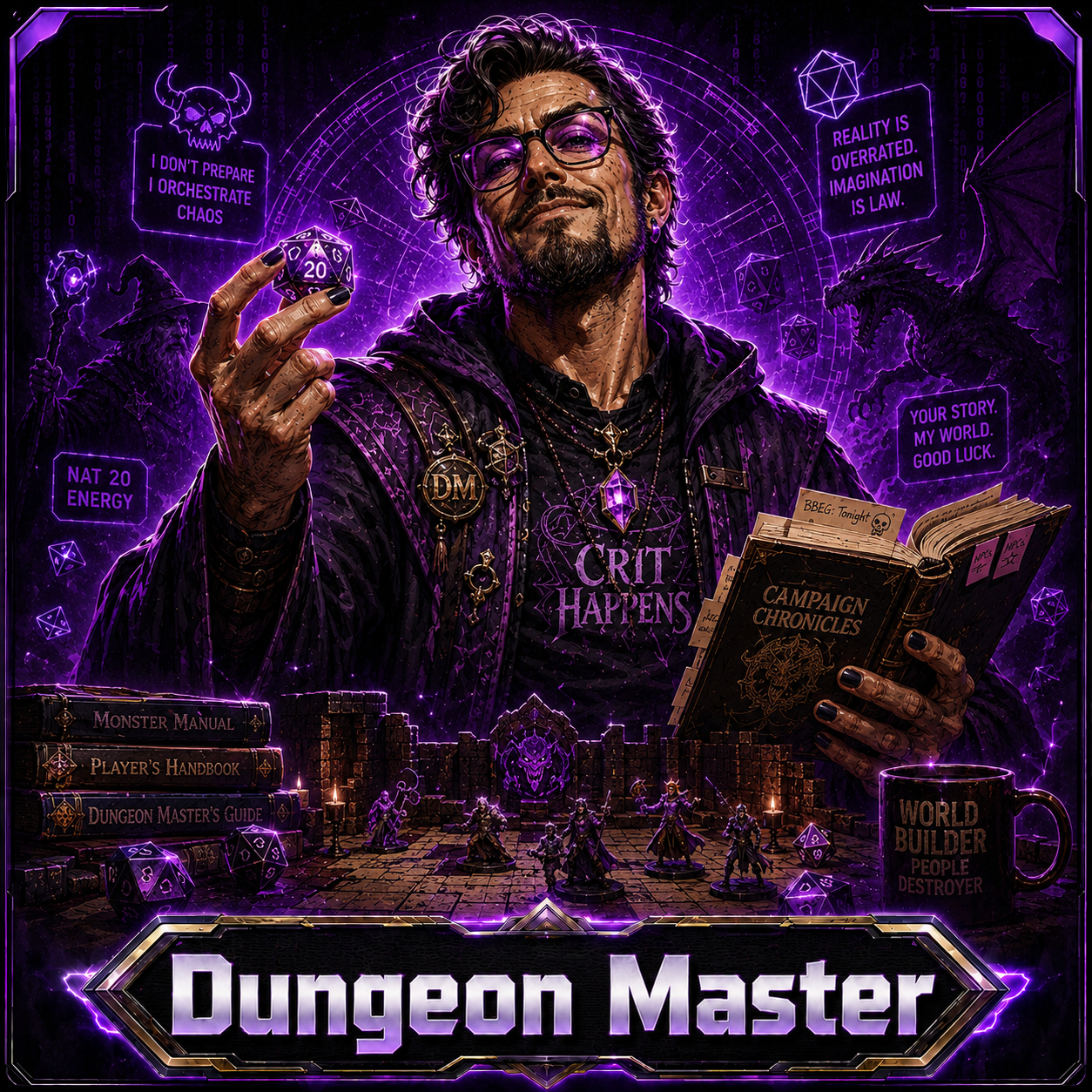 Dungeon Master opponent portrait
