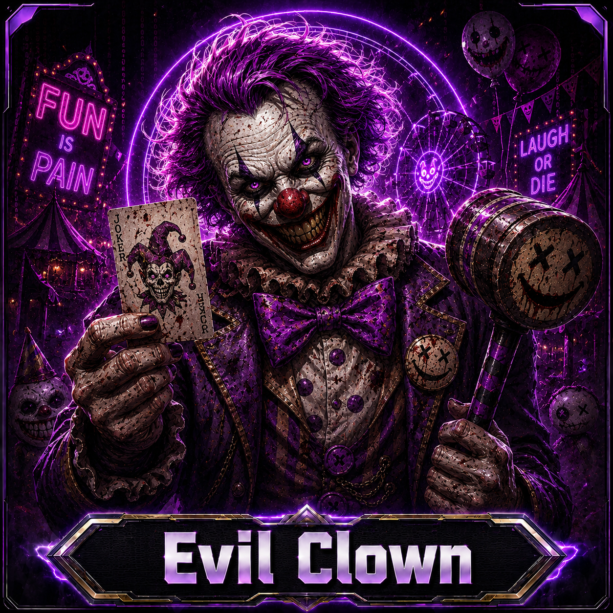 Evil Clown opponent portrait