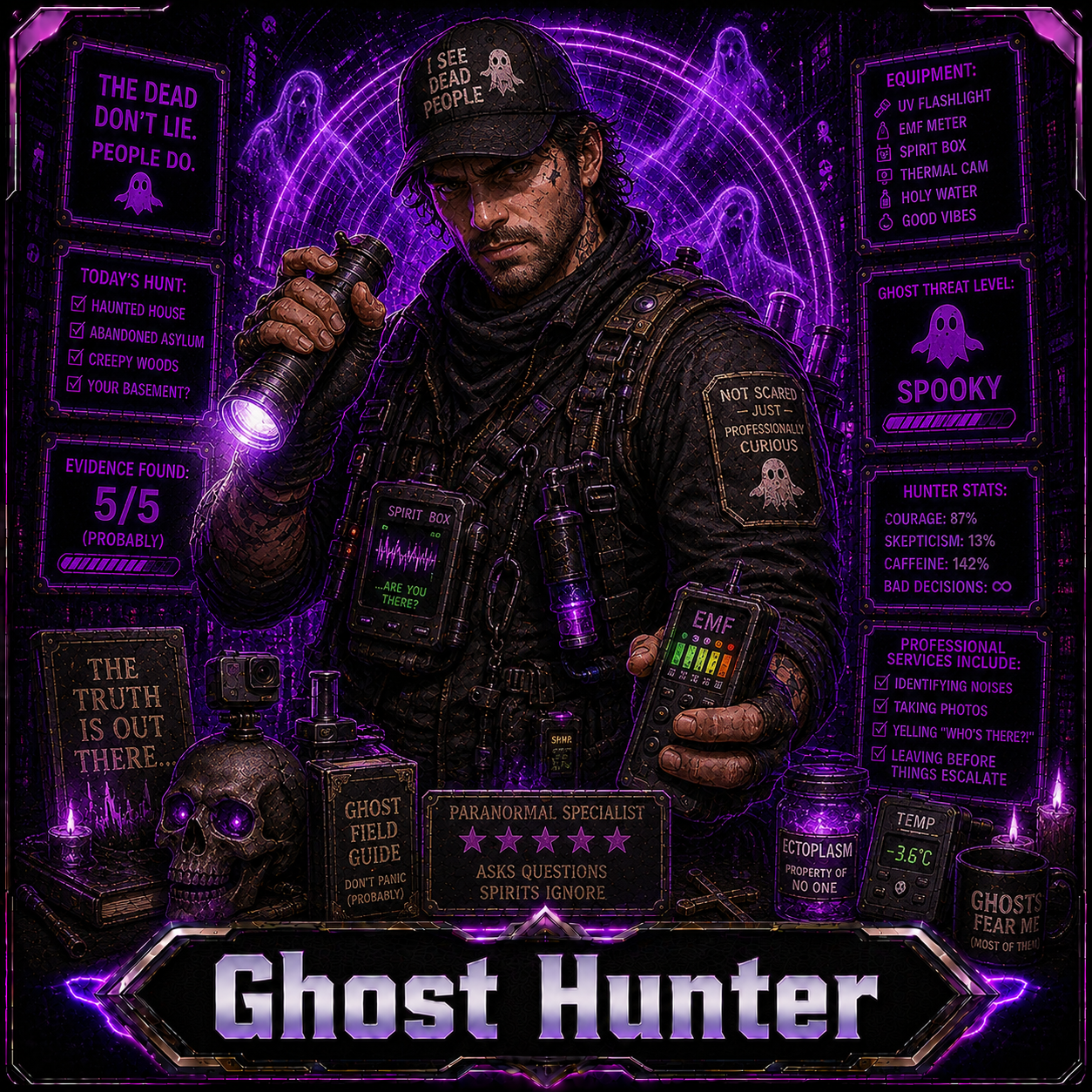Ghost Hunter opponent portrait