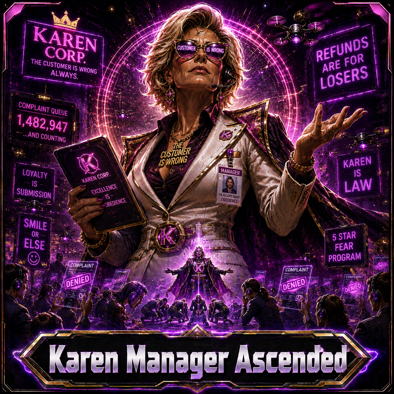 Karen Manager Ascended opponent portrait