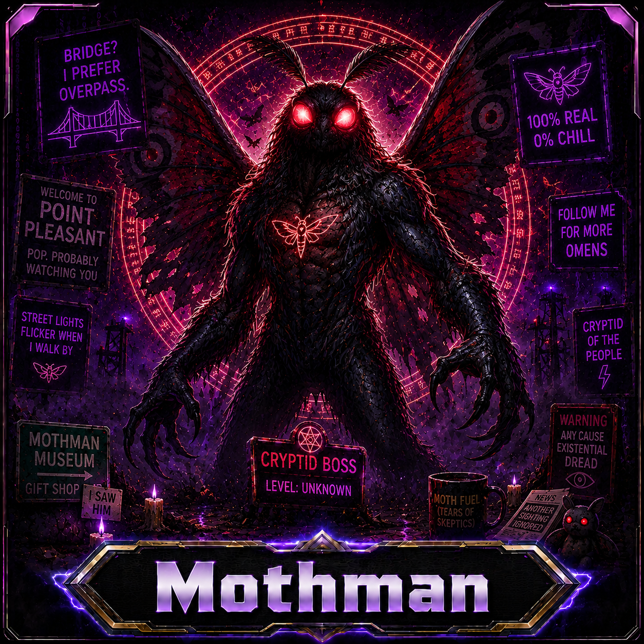 Mothman opponent portrait