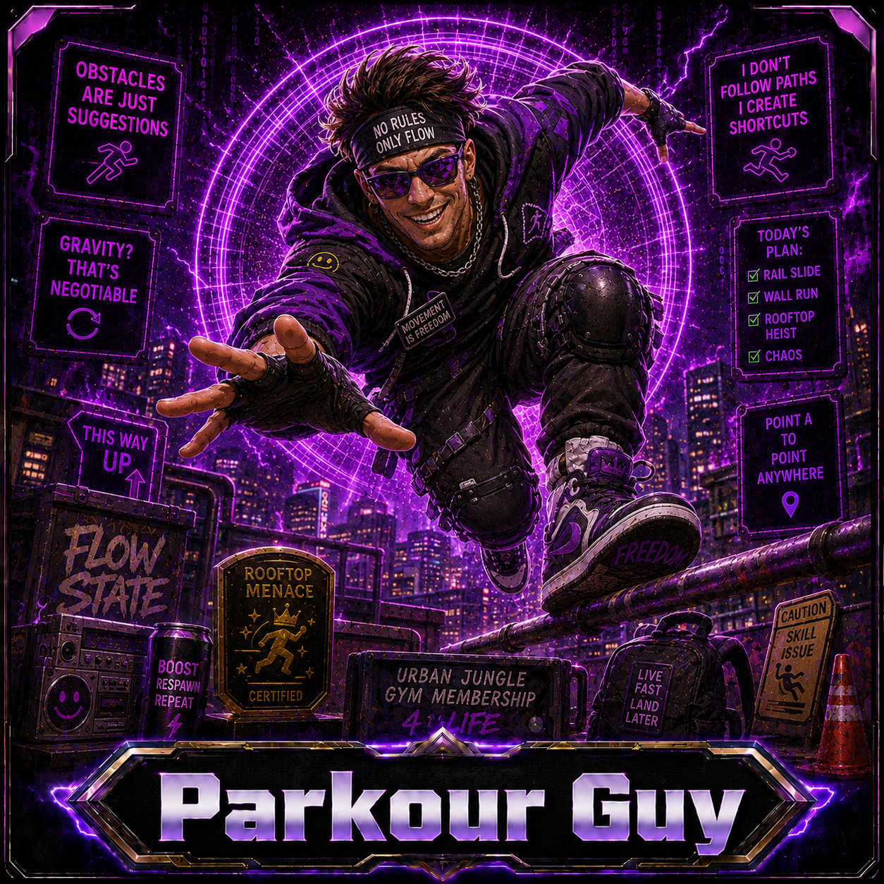 Parkour Guy opponent portrait