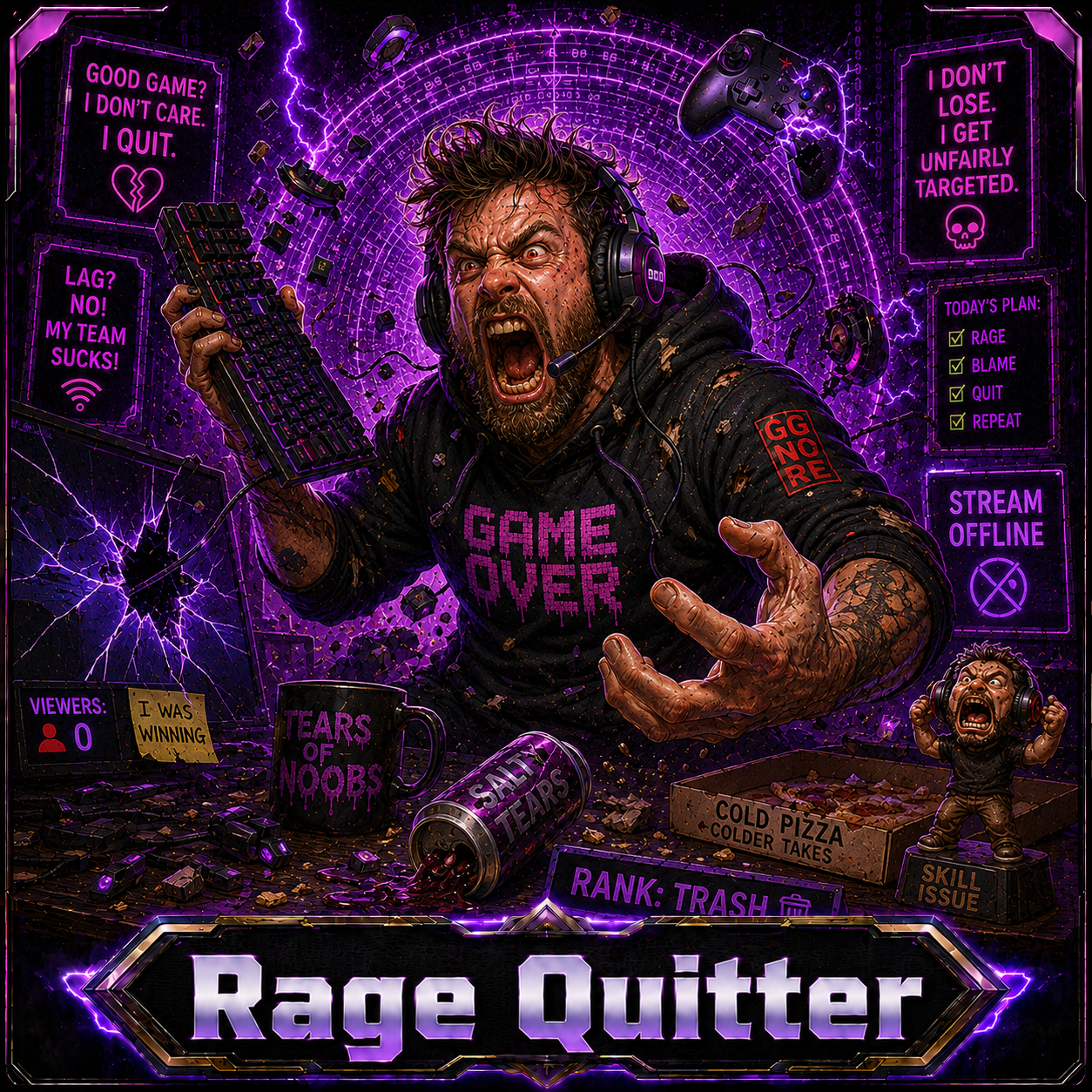 Rage Quitter opponent portrait