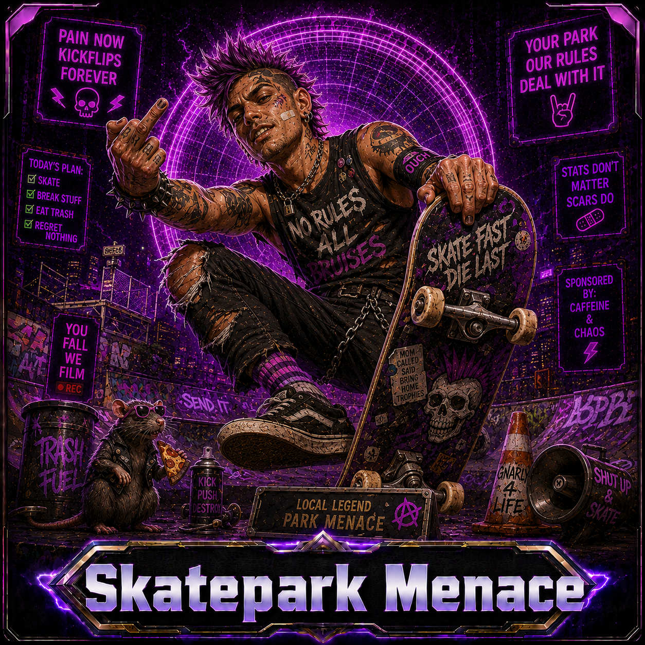Skatepark Menace opponent portrait