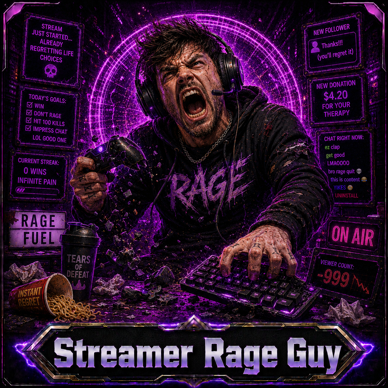 Streamer Rage Guy opponent portrait